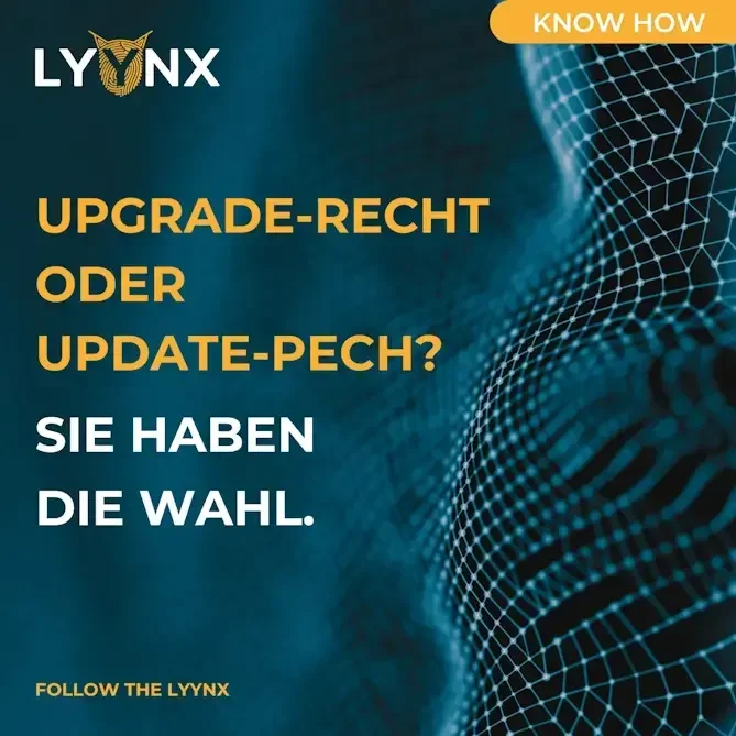 Upgrade Recht oder Update Pech